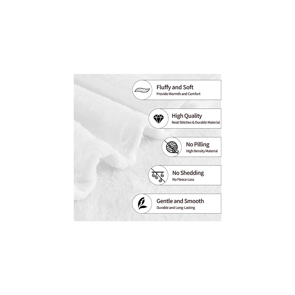 Throw Blanket, Soft Flannel Throw Blanket for Couch, Bed, Travel, Living Room & Home Decor, Cozy Lightweight Warm Fluffy Fuzzy Blankets for Adults Women Girls (50×40 Inch, I Love Dogs)