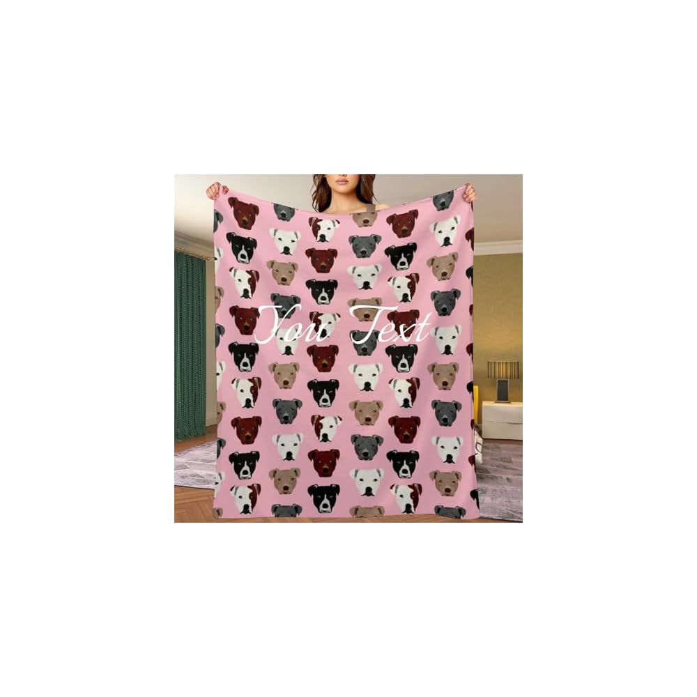 Bat Flower Fleece Throw Blanket for Couch Adults Teens 40" X 50"